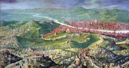 Fresque du siège 1530 de Florence