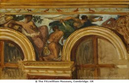 Étude pendant une partie de la frise de la «justice»