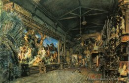Le studio avant la vente aux enchères