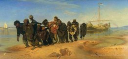 Transporteurs de barges sur la Volga