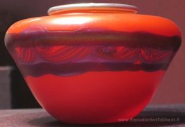 Vase en verre