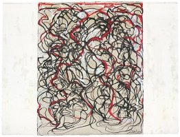 Lettre avec rouge