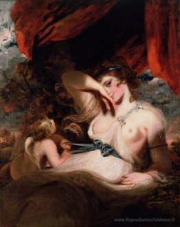 Cupidon se détournant la ceinture de Vénus