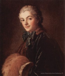 Portrait d'une dame avec Muff