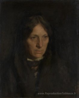 Portrait de la mère de l'artiste