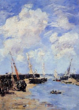 Trouville, The Jettys, marée basse