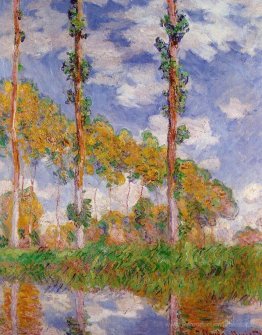 Trois arbres en été