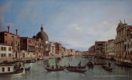 Les tronçons supérieurs du Grand Canal avec S. Simeone Piccolo