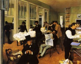 Un bureau de coton à la Nouvelle-Orléans