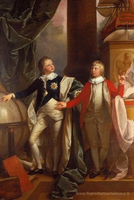 Princes William et Edward