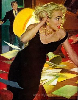 La blonde à guerre froide
