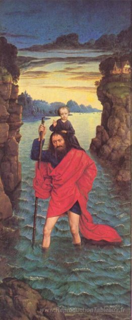 L'aile droite de la perle de Brabant: Saint Christopher
