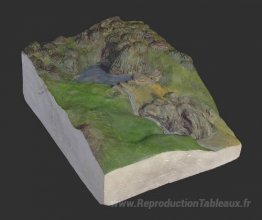 Un carré de terrain
