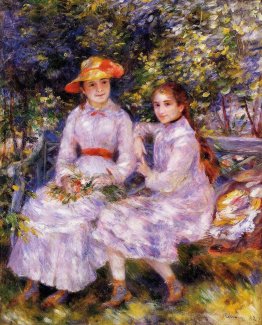 Les filles de Paul Durand Ruel (Marie Theresa et Jeanne)