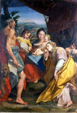Le mariage mystique de St. Catherine