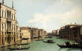 Venise: Le Grand Canal, à l'aspect nord-est de Palazzo Balbi au