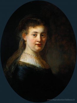 Buste de jeune femme (probablement Saskia van Uylenburgh)