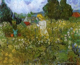 Gachet de Mademoiselle dans son jardin à AUvers-sur-Oise