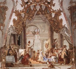 Le mariage de l'empereur Frederick Barbarossa à Beatrice de Burg