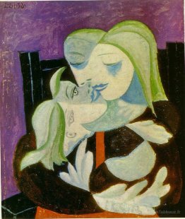 Mère et enfant (Marie-Therese et Maya)