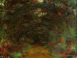 Chemin sous les treillis de roses, Giverny
