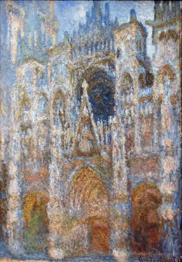 Cathédrale Rouen, magie en bleu