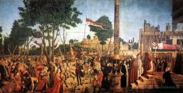 Le martyre des pèlerins et les funérailles de Saint-Ursula, du c