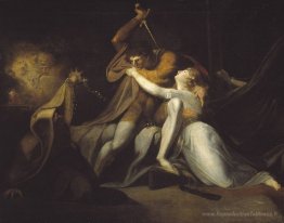 Percival livrant Belisane de l'enchantement de l'urma