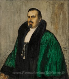 Portrait du professeur Dr Josef Amann, Albert Jr., gynécologue,