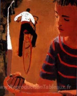 Enfants sur les vélos