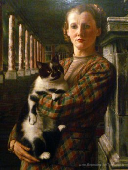 Wilma avec un chat