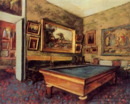 La salle de billard à Menil-Hubert