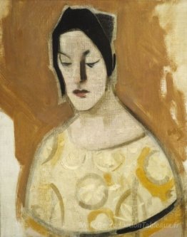 La diseuse de bonne aventure (femme en robe jaune)
