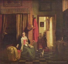 Mère au berceau