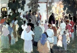 Prière sur la gare