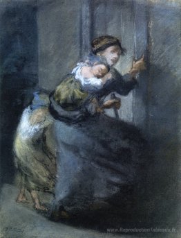 Mère et deux nourrissons