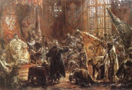 Shuiskiis Czars au Seym à Varsovie