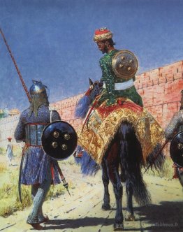 Guerrier monté à Jaipur