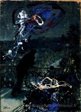 Paris par nuit (défiguration)