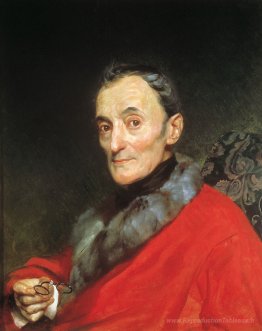 Portrait de l'archéologue Michelangelo Lanci