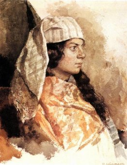 Femme juive avec châle oriental