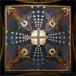 Plafond à la cathédrale de Kiev St. Vladimir