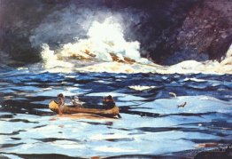 Sous les chutes, la grande décharge