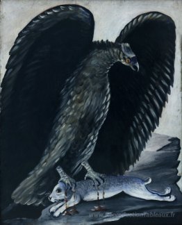 Eagle a attrapé un lapin