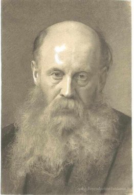 Portrait d'un homme à barbe