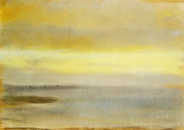 Marina, coucher de soleil