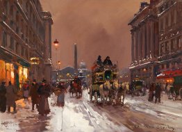 Rue Royale, hiver