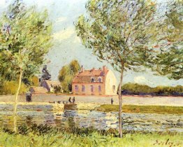 Maisons sur les rives de la Ling