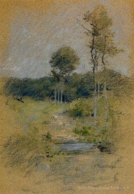 Paysage printanier (également connu sous le nom de printemps dan