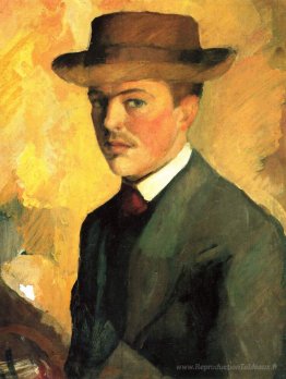 Autoportrait avec chapeau